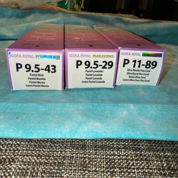 493-MT New Schwarzkopf Professional Igora Royal Pearlescence Hair Three Colors - Picture 7 of 7